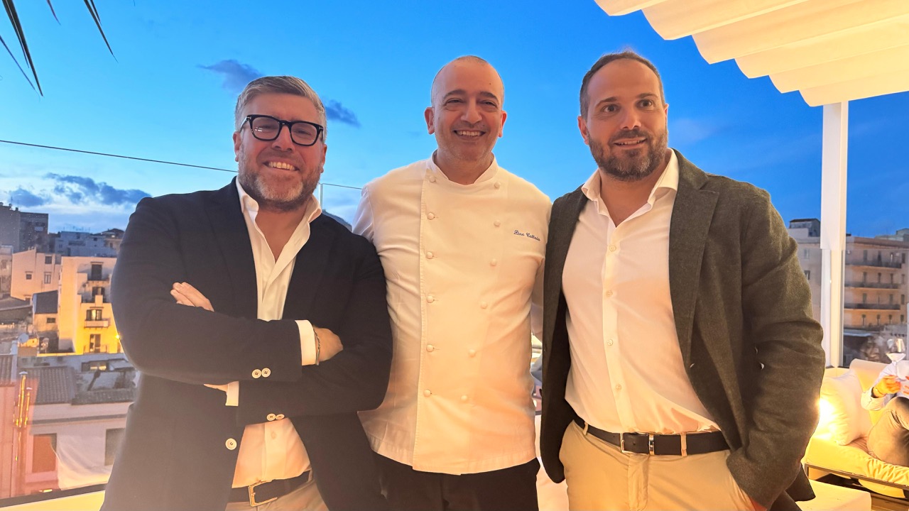 Vittorio Borgia, Pino Cuttaia e Saverio Borgia