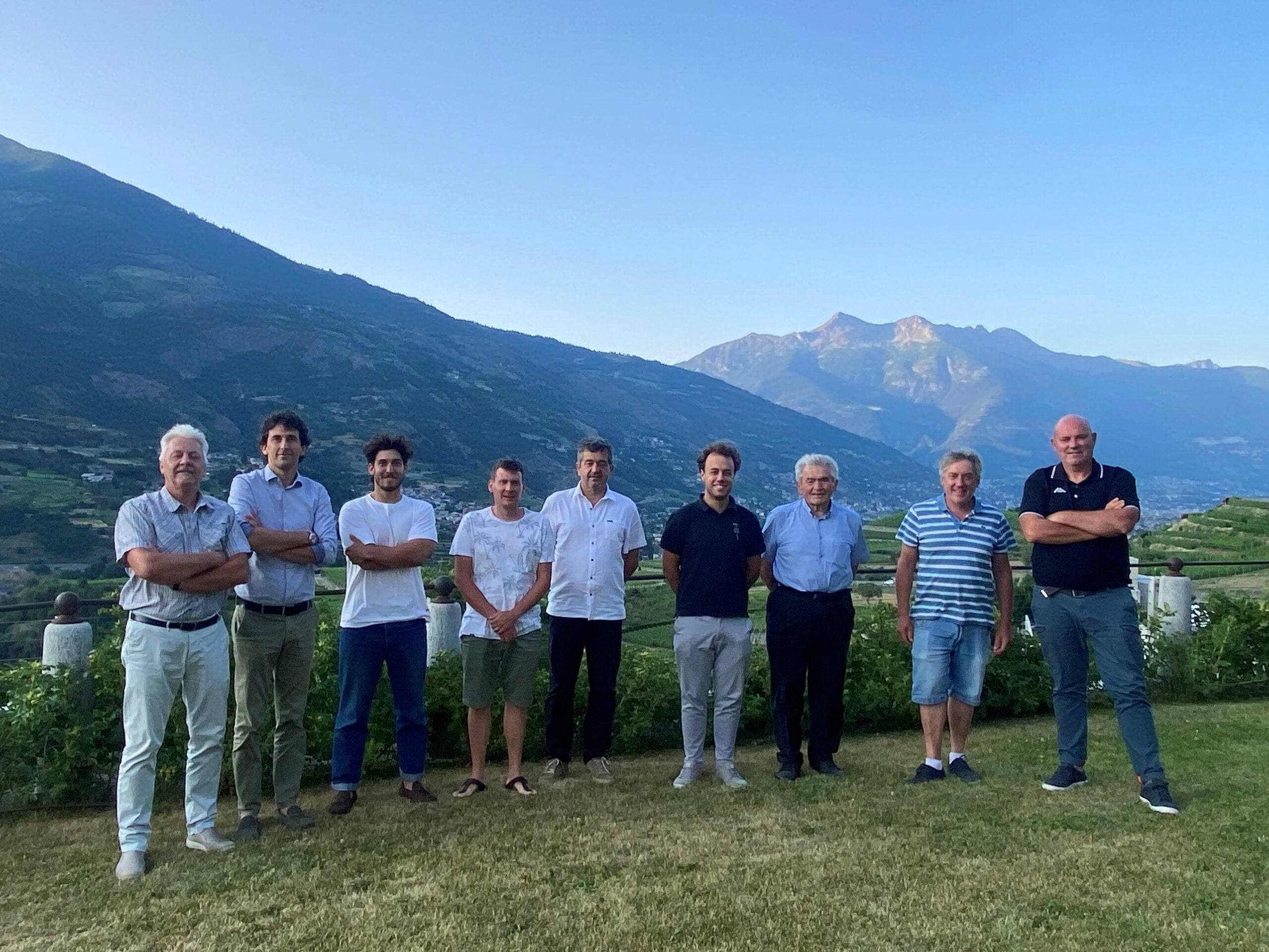 Consorzio Valle d’Aosta: Elio Chatrian, André Gerbore, Matteo Barmaz, Hervé Grosjean, Marco Martin, Nicolas Bovard, Vincent Grosjean, Luciano Zoppo Ronzero, Patrick Ronzani