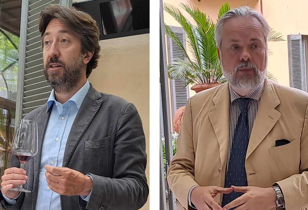 Da sx Aldo Fiordelli e Sebastiano Capponi