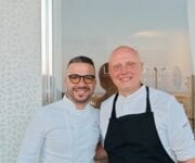 Gli chef Gianni Morreale de La Lampara e Giuseppe Raciti di Zash – Ristorante La Lampara