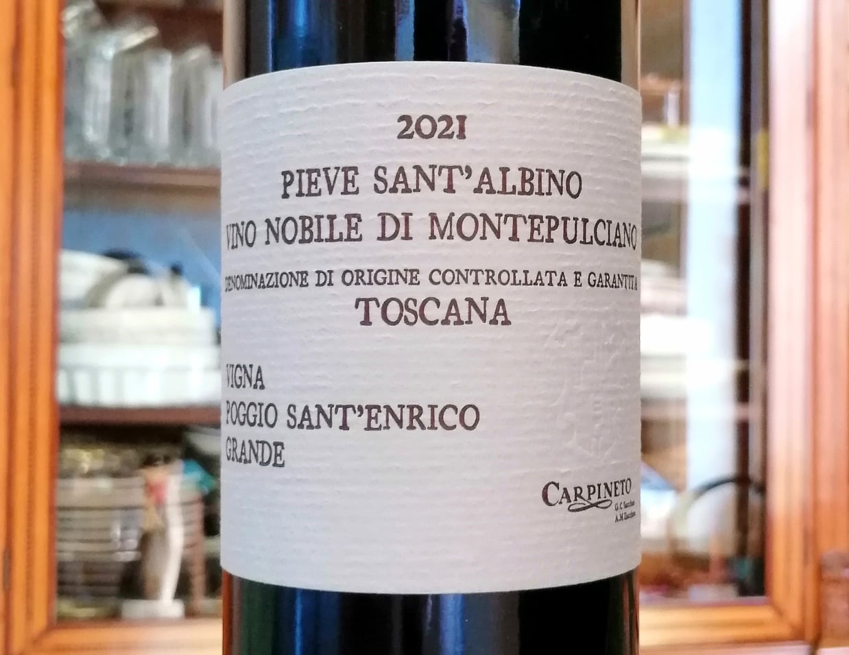 Carpineto – Vigna Poggio Sant’Enrico Grande 2021 – Etichetta