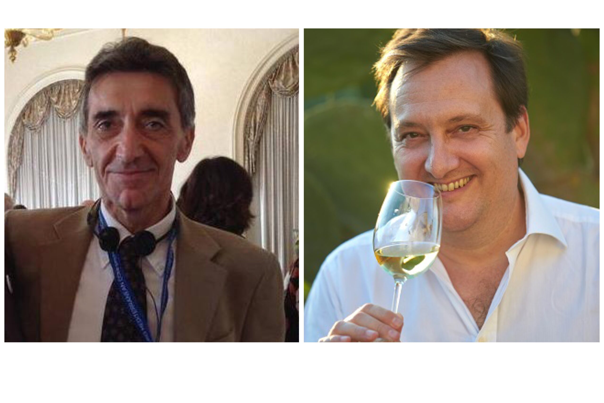 Da sinistra Nino Caleca e Laurent Bernard de la Gatinais