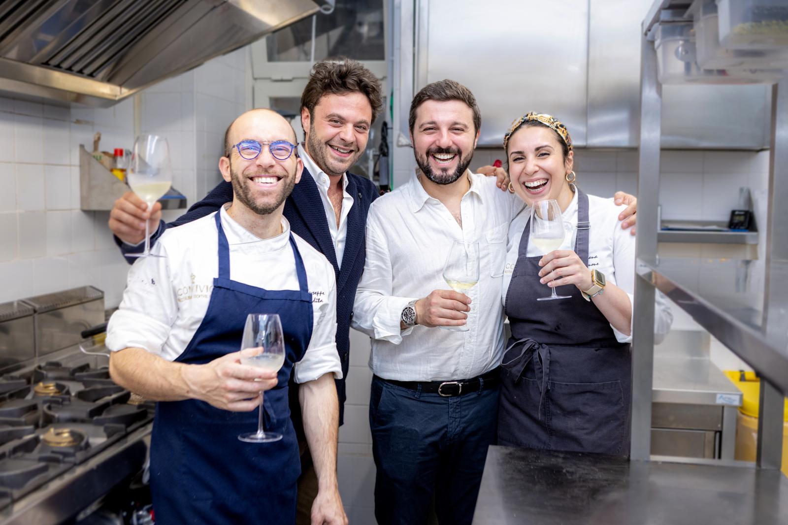 Giuseppe Seidita, Francesco Brucoli, Alberto Solina e Viviana Sinnone