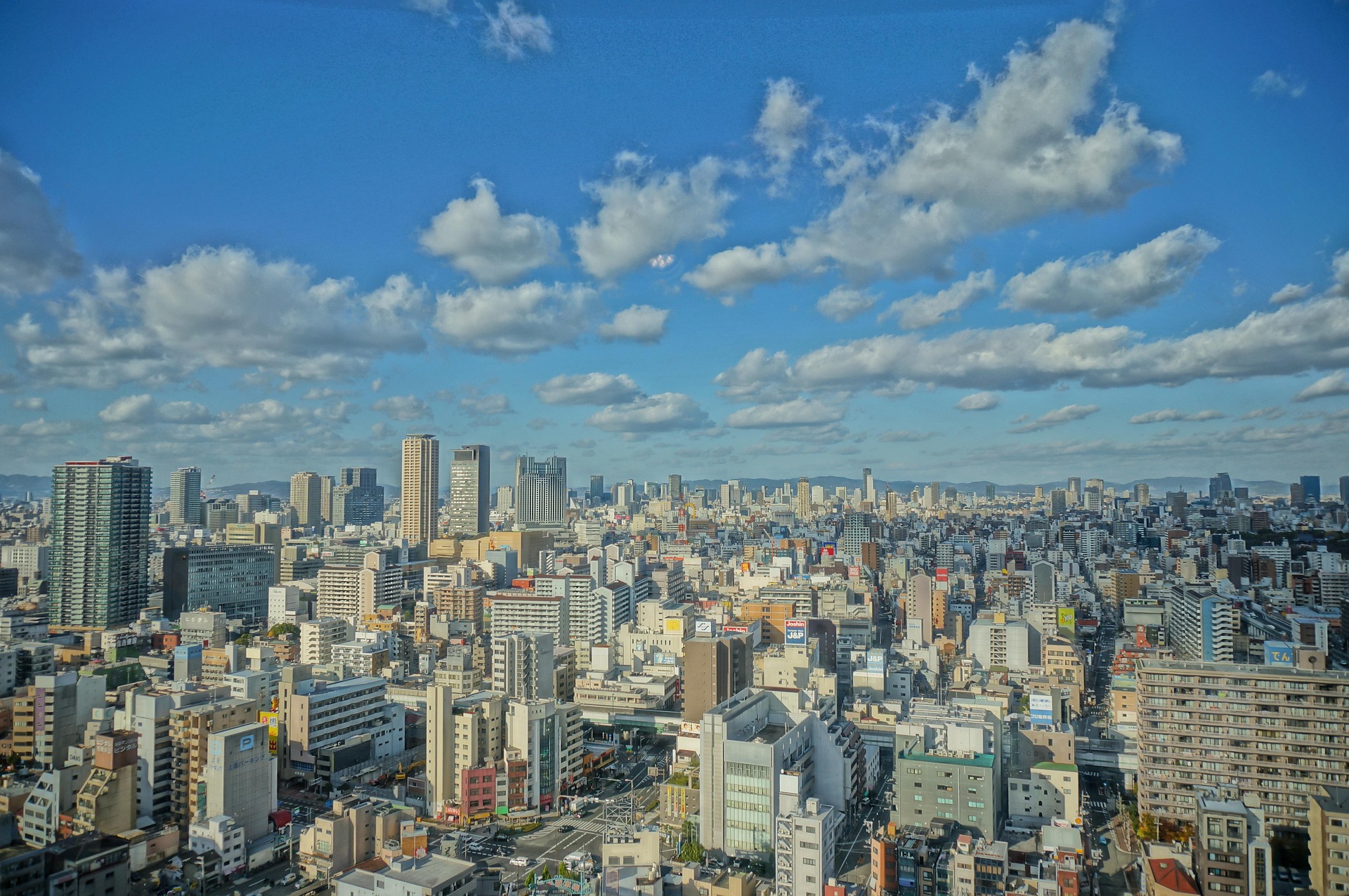 Osaka – ph Dong Chan KIM da Pixabay