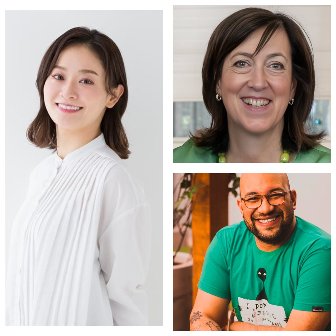 Asami Yoshikawa, Annick De Wilde, Vinícius de Miranda Santiago