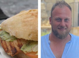 Cesare Marra, uno dei titolari di Civico Cinque di Scilla