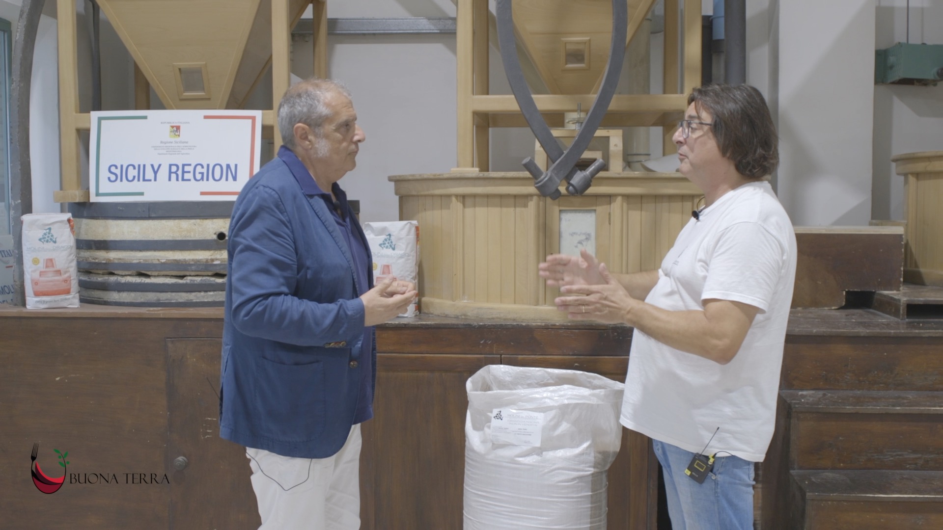 Fabrizio Carrera con Filippo Drago di Molini Del Ponte