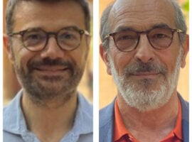 Mario Allegra, docente ordinario di Biochimica dell’Università di Palermo, e Salvatore Feo, docente di Genetica all’Università di Palermo