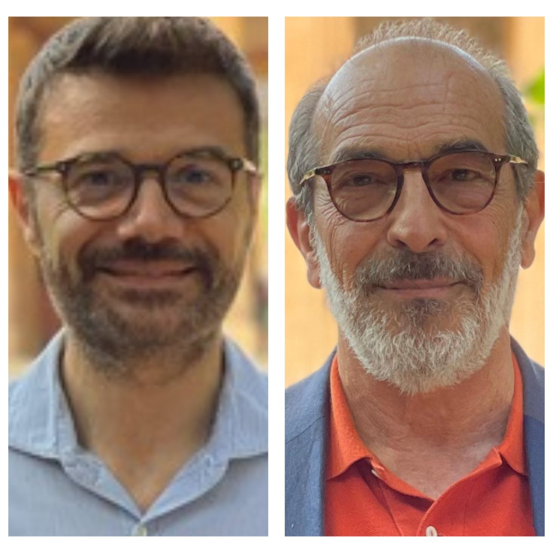 Mario Allegra, docente ordinario di Biochimica dell’Università di Palermo, e Salvatore Feo, docente di Genetica all’Università di Palermo