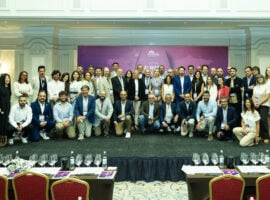 Vinitaly International Academy – Un momento della cerimonia di assegnazione delle borse di studio