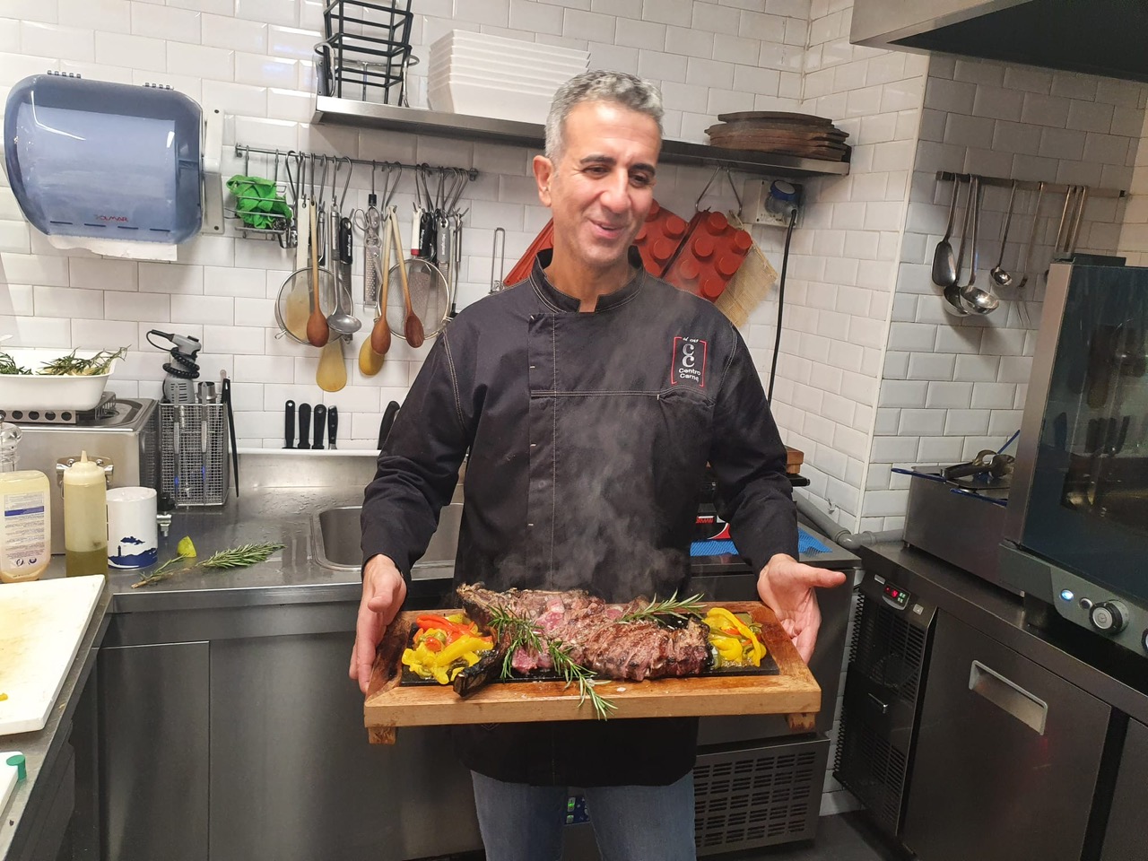 ﻿Francesco Alamia di Centro Carni organizzatore dell’evento A Fuoco Lento