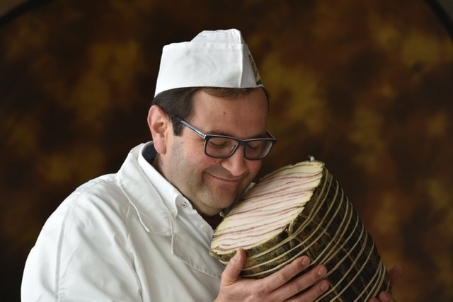 Il lardo arrotolato di Bertelli