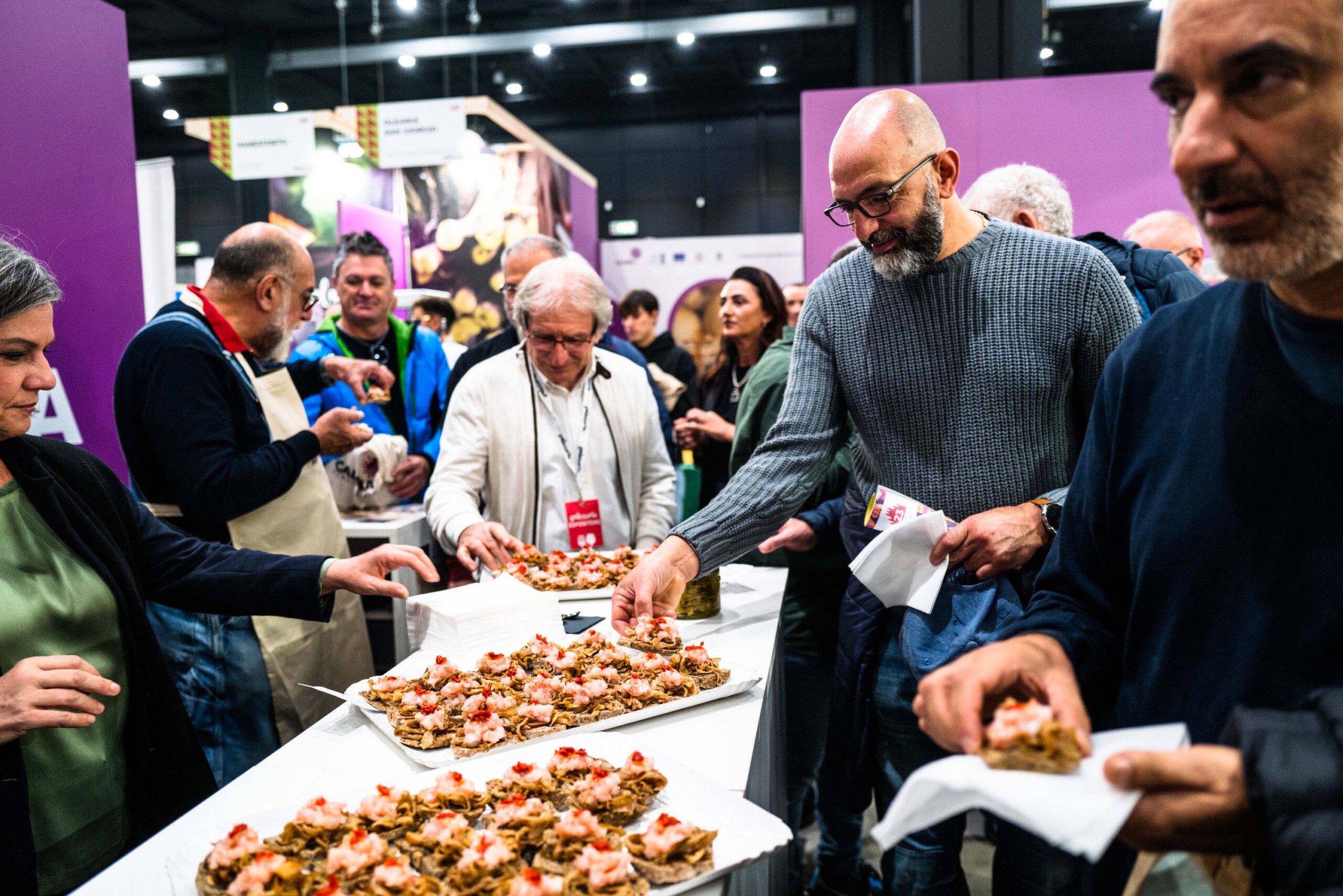 Foto della scorsa edizione di Golosaria Milano