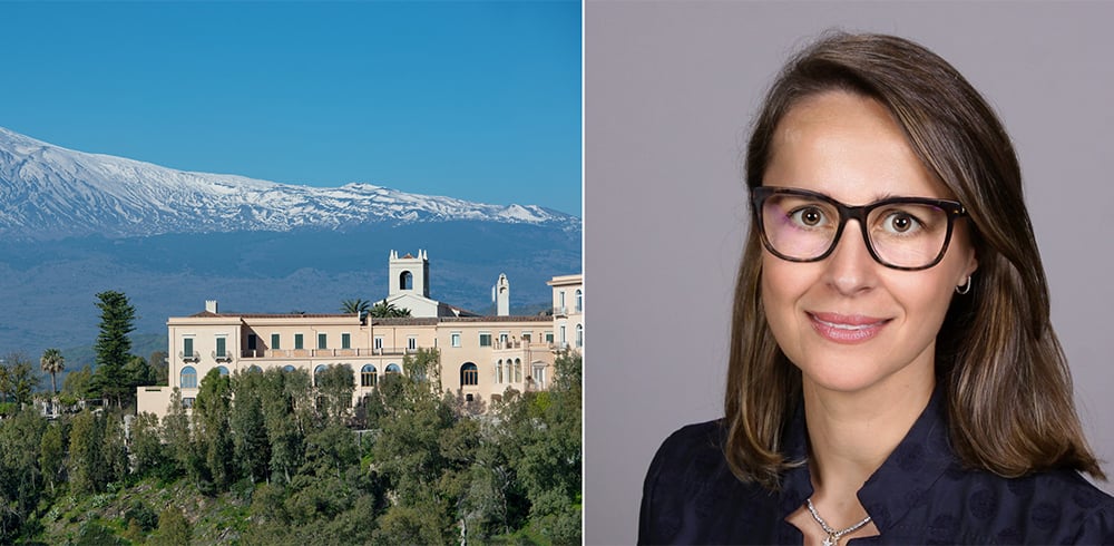 Imelda Shllaku, general manager del San Domenico Palace di Taormina