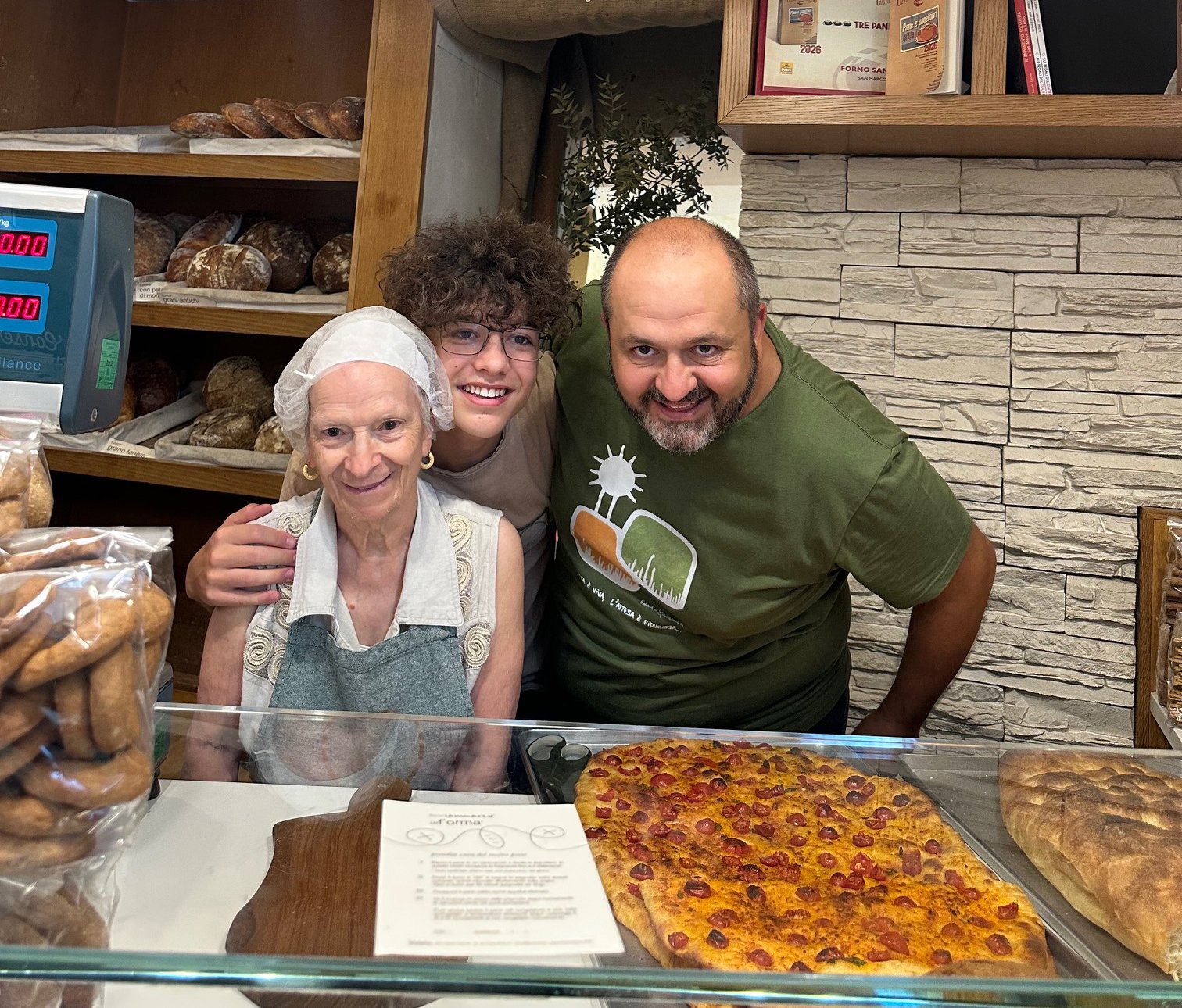 Lina, Michelangelo e Antonio Cera di Forno Sammarco / San Marco in Lamis (FG)