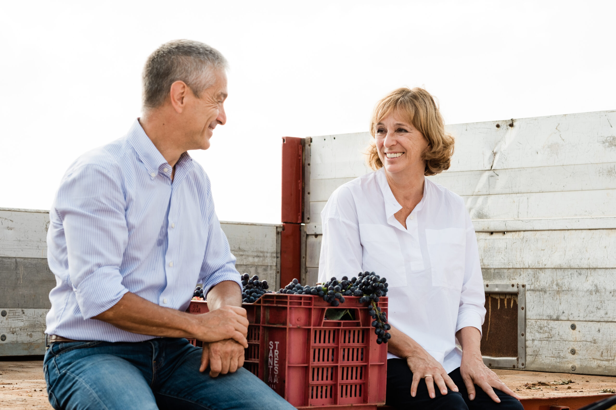 Stefano e Marina Girelli – Cantina siciliana Santa Tresa