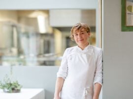 La chef Antonia Klugmann in un’immagine di alcuni mesi fa. Ph. © Mattia Mionetto