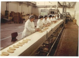 Anni ’70: operaie nello stabilimento Findus di Cisterna di Latina