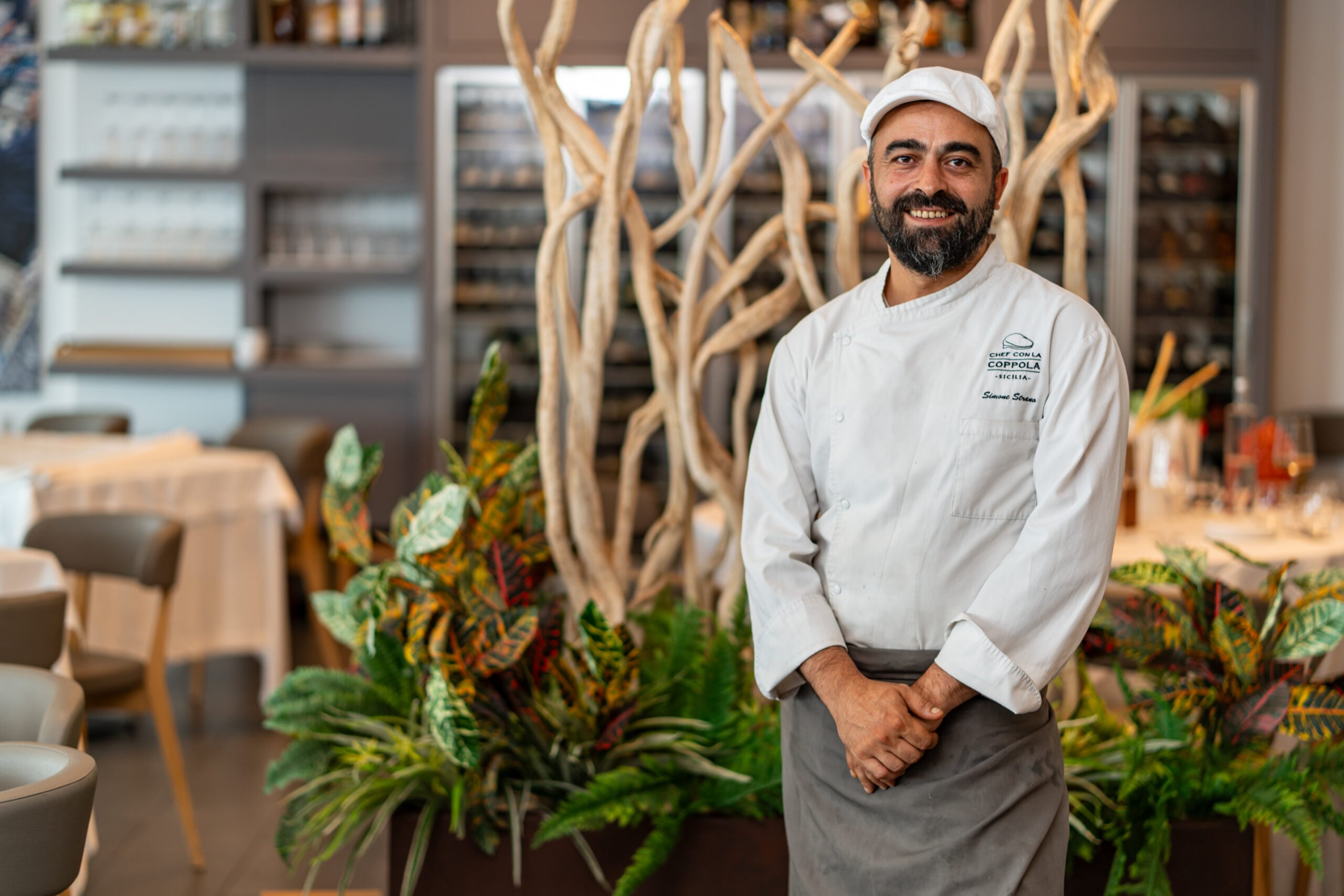 Faraglioni Restaurant, lo chef Simone Strano