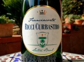 l’etichetta del Satén Brut di Ricci Curbastro