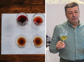 Federico Latteri in degustazione