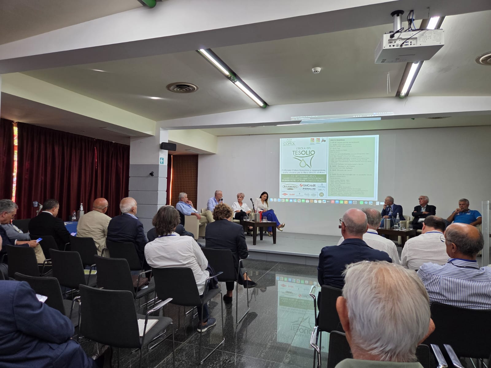 I relatori dell’Isola del Tesolio