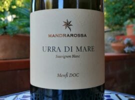 L’etichetta del Menfi Doc, Sauvignon Blanc – Urra di mare