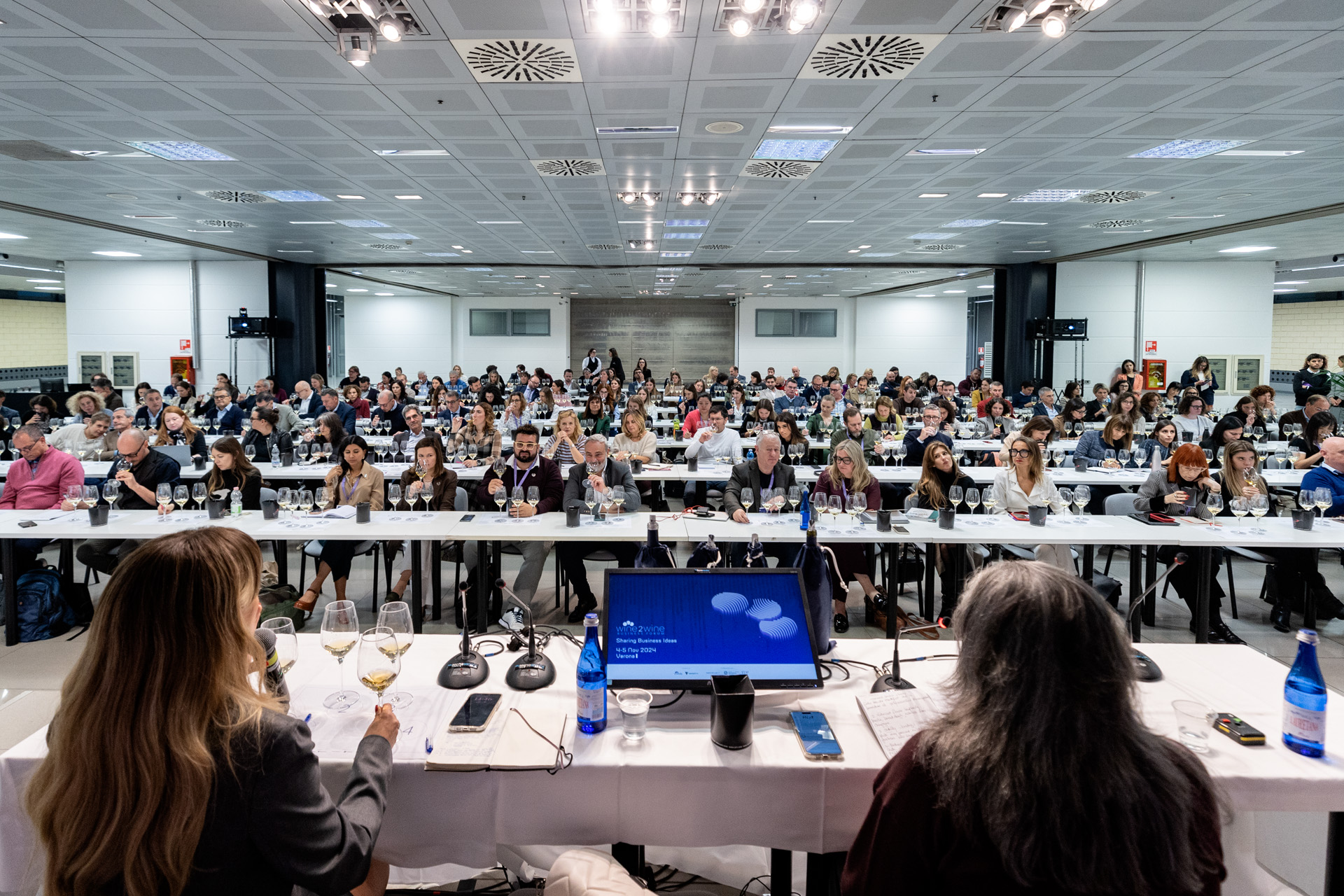 Il tasting a wine2wine, edizione 2024