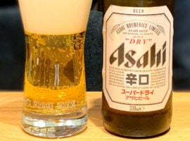 La birra giapponese Asahi