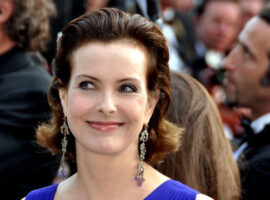 L’attrice Carole Bouquet
