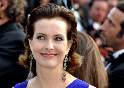 L’attrice Carole Bouquet
