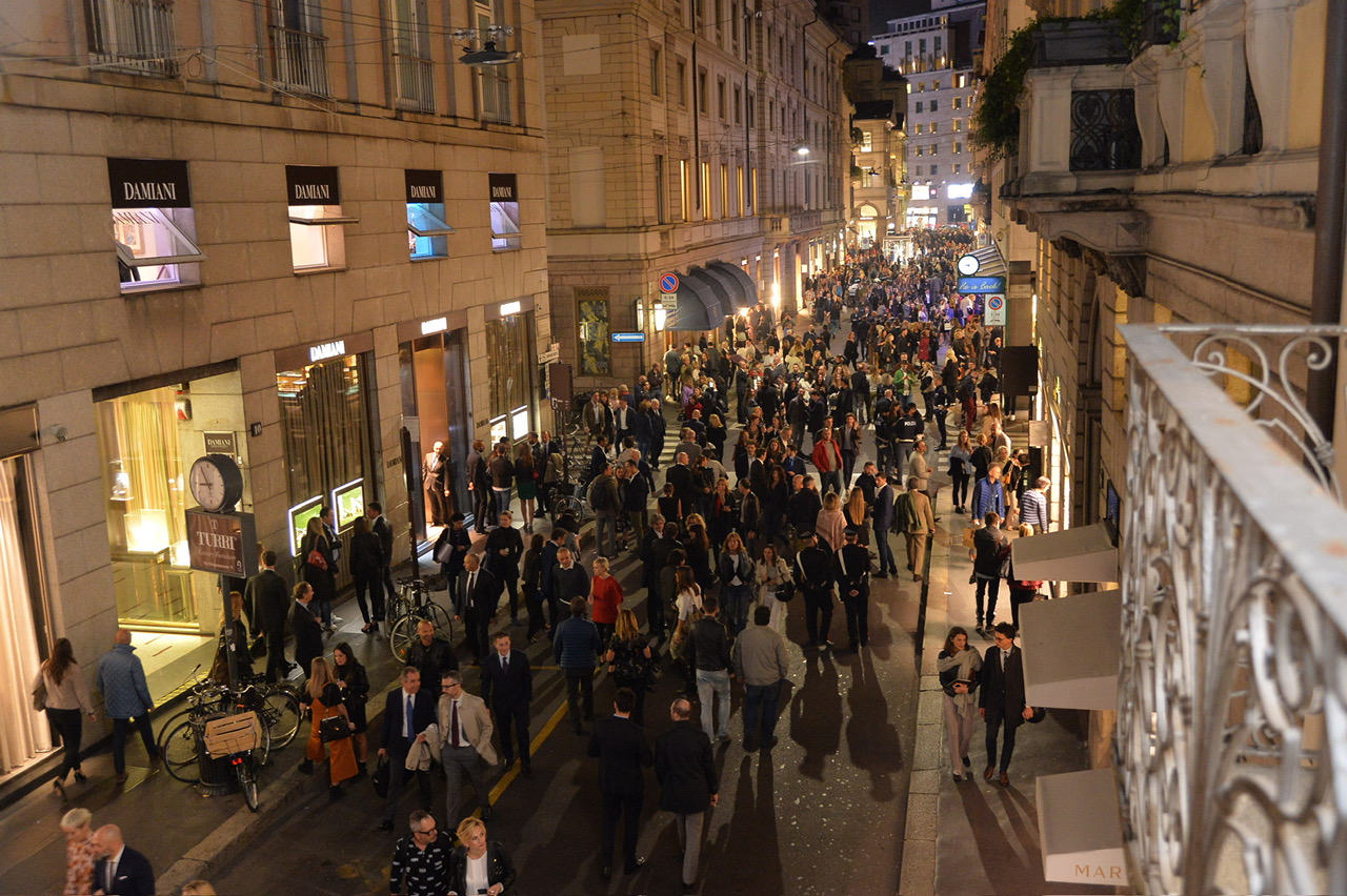 Milano, la Vendemmia MonteNapoleoneDistrict