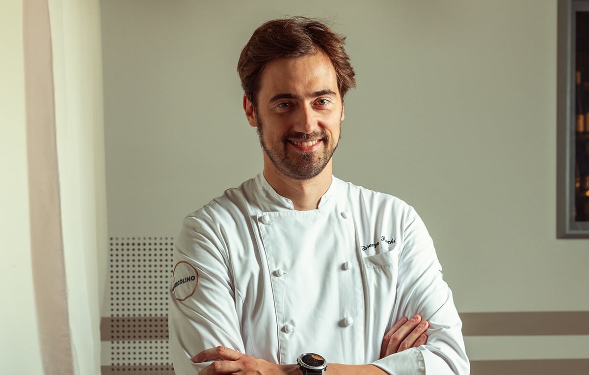 Lo chef del Circolino di Monza, Lorenzo Sacchi