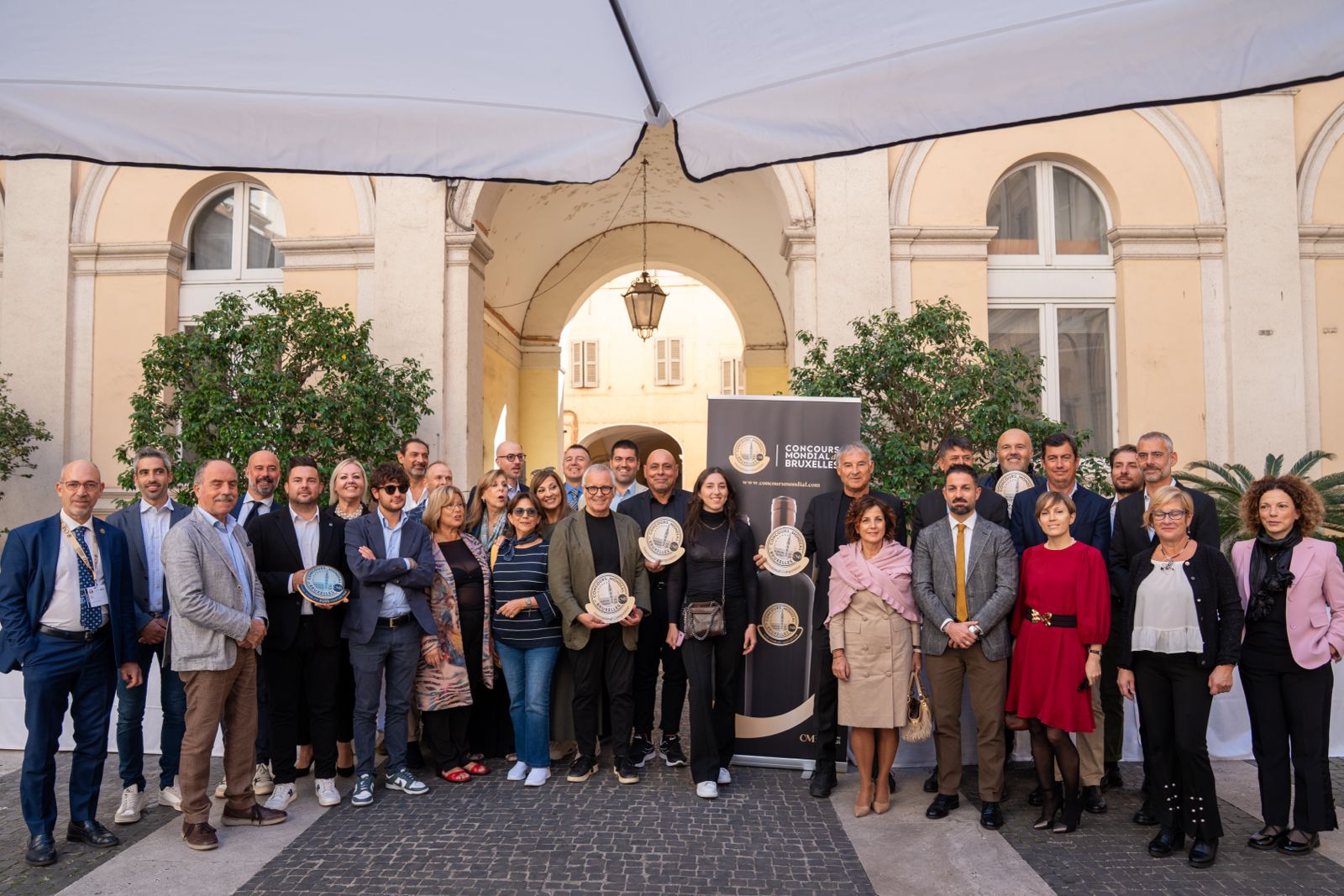 Roma: produttori premiati al Concours Mondial de Bruxelles