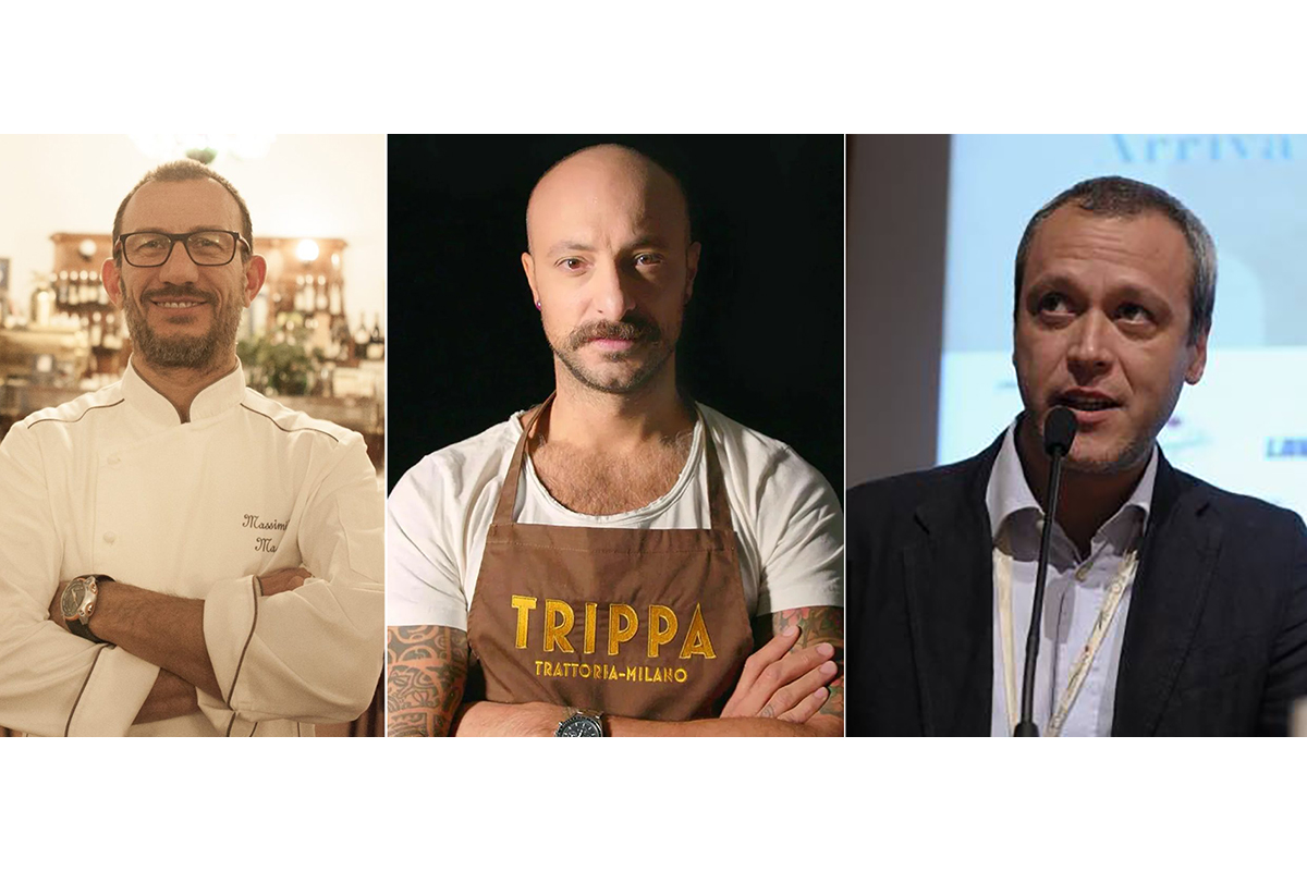 Da sinistra, Massimiliano Masuelli, Diego Rossi e Carlo Bogliotti