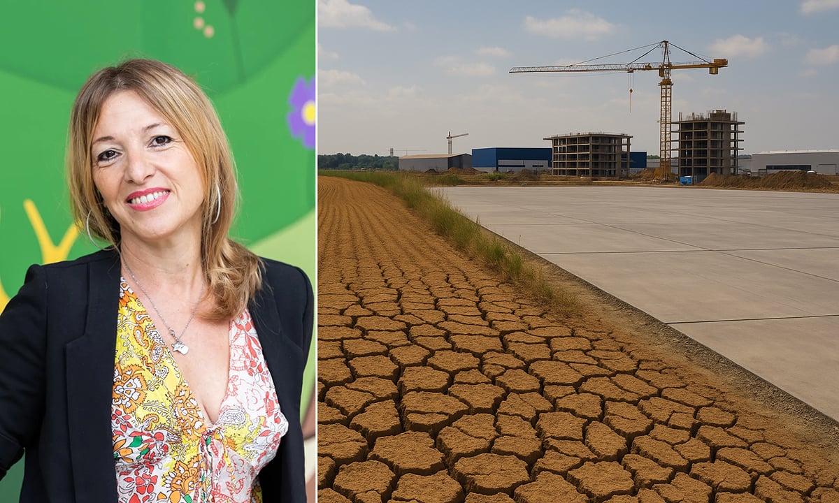 Suoli: un nuovo rapporto Ispra fotografa un Paese che costruisce dove dovrebbe coltivare. Nella foto, la presidente di Slow Food Italia, Barbara Nappini