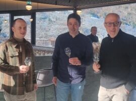 Da sinistra Federico Veronesi col padre Sandro (a destra)