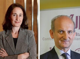 Albiera Antinori e Lamberto Frescobaldi