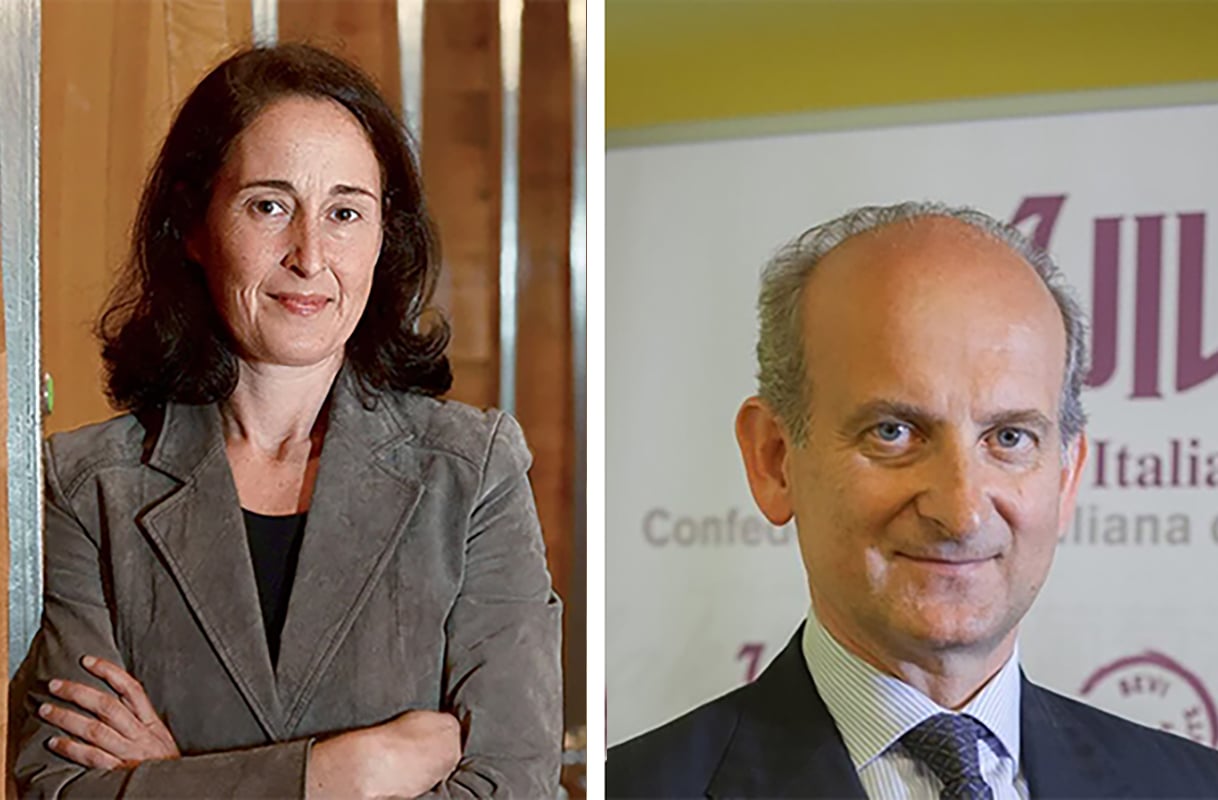 Albiera Antinori e Lamberto Frescobaldi