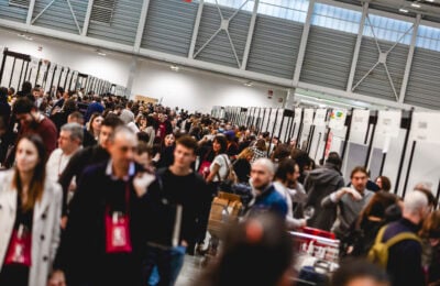 Una recente edizione del Mercato dei Vignaioli indipendenti a Bologna
