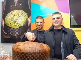 I fratelli D’Agata durante inaugurazione