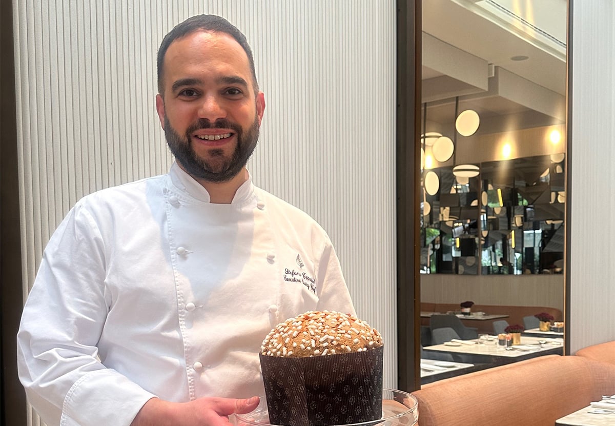 Stefano Trovisi e il suo panetton Classico