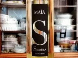 L’etichetta del Vermentino di Gallura Superiore Maìa di Siddura