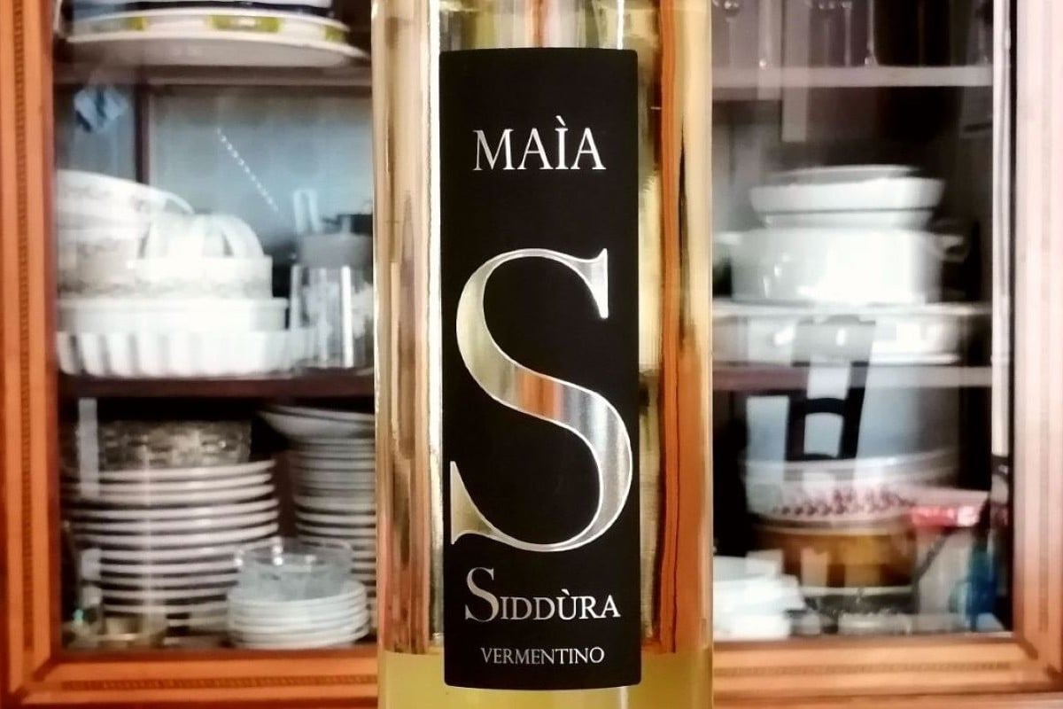 L’etichetta del Vermentino di Gallura Superiore Maìa di Siddura
