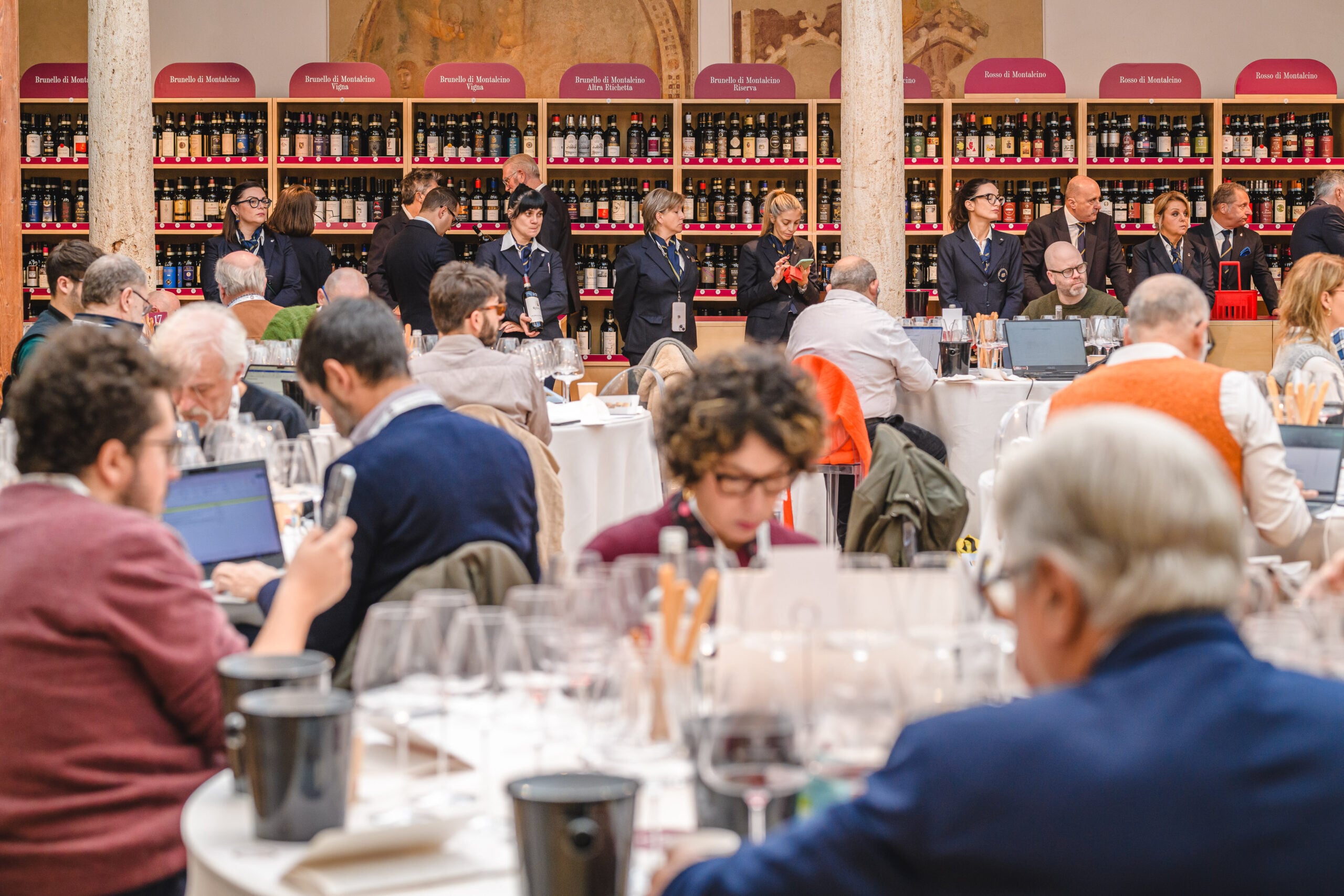 sala degustazione Benvenuto Brunello 2025