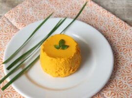 Birra e tortino salato di carote al limone