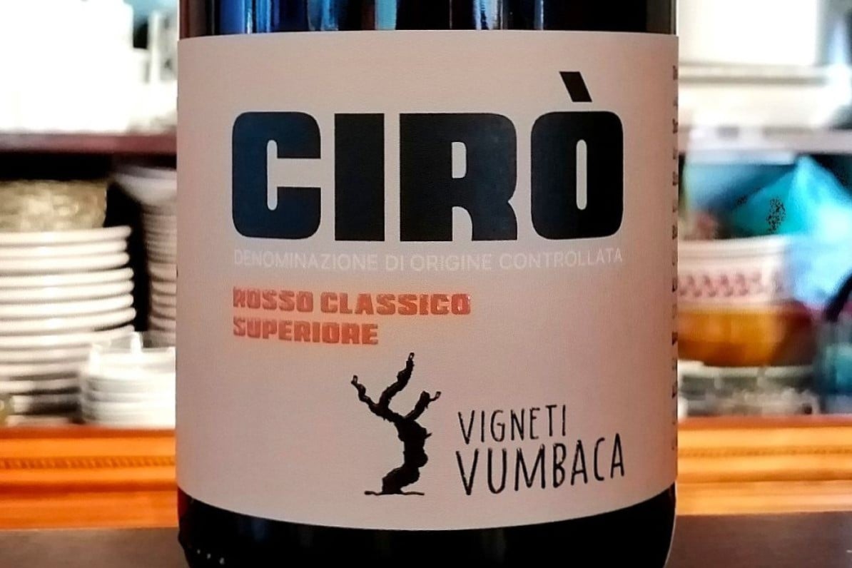 Il Cirò Rosso Classico Superiore Vigneti Vumbaca