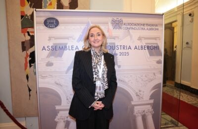 La presidente di Confindustria Alberghi, Elisabetta Fabri