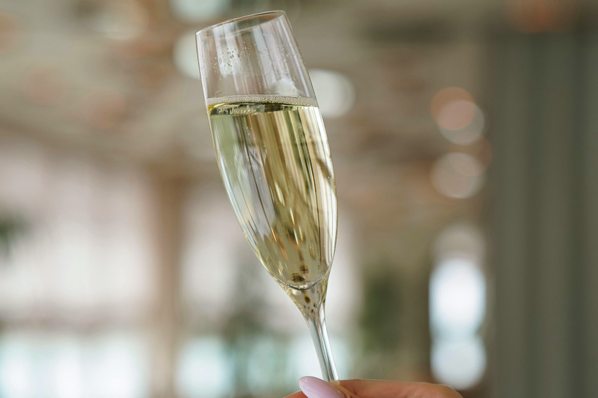 Una flûte di Champagne