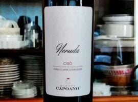 Cirò Rosso Classcico Superiore Neruda Baroni Capoano – etichetta
